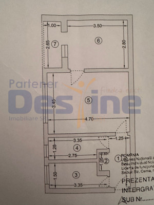 Apartament 2 camere, SEMIDECOMANDAT, Mirce cel Batran  - imagine 7