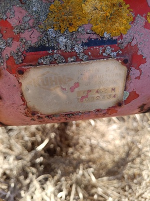 grebla imprastiat fan marca kuhn - imagine 2