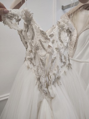 Rochie mireasă tip prințesă - imagine 5