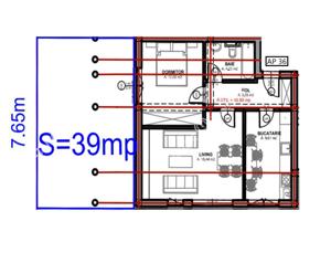 Apartament cu 2 camere gradina si parcare proprie zona Doamna Stanca - imagine 8