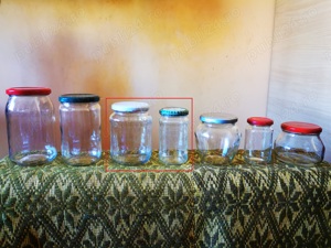 borcane goale cu capac ptr muraturi zacusca gem dulceata marmelada, recipient sticla ptr gospodarie