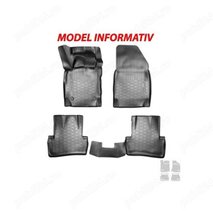 Covoare cauciuc tavita compatibile Nissan X-Trail T32 din anul 2014 pana in prezent, 3D 61249 / A10