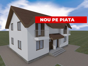 Duplex 3 camere, 125 mp teren, 81 mp utili, P+1, toate utilitatile - Sanandrei  - imagine 5