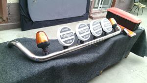 Bullbar inox plafon Volvo, Scania, DAF, Mercedes, MAN, Renault, Iveco - imagine 8