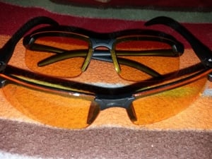 Ochelari de vedere conducere pe timp de noapte flexibili pentru sporturi în aer liber cu jumătate de