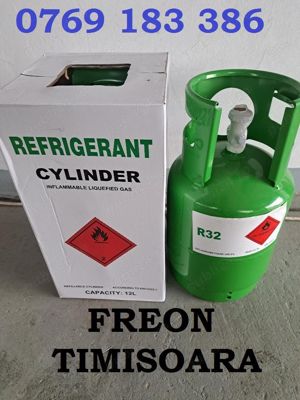 Freon r134a R410a r404a r32 r407c r22 butelie inclusa refrigerant  - imagine 3