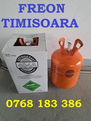 Freon r134a R410a r404a r32 r407c r22 butelie inclusa refrigerant  - imagine 5