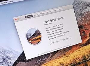 APPLE Macbook Pro 13.3 inch Intel i5 3ghz 8gb ram 500gb memorie High Sierra - imagine 2