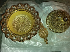 Candela aromaterapie arzator de tamaie conuri suport metal de ardere - imagine 10