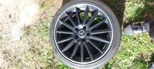 Jante Mercedes Benz 18 inch cu cauciucuri iarnă M+S (Fulg) ca noi Nexen 225-40-18