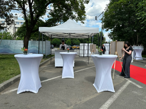 Închiriez mese,scaune,vesela,pavilioane  - imagine 2