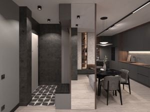 Apartament de lux cu 3 camere, parcare și terasă - imagine 13