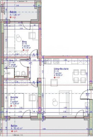 Apartament 3 camere, intermediar,parcare, terasa, zona Piata Abator