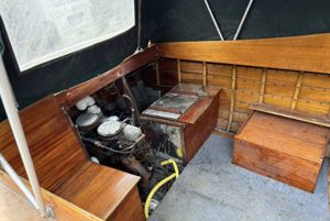 Barcă din lemn, motor Volvo PentaB20 Aqua 130 HP - imagine 6