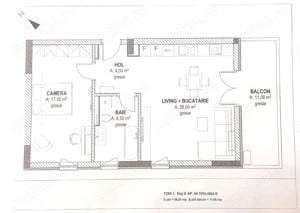 Vand Cesionez promisiune vanzare-cumparare Apartament 2 camere, Tip D, Cartier Ateneo, Torontalului - imagine 2