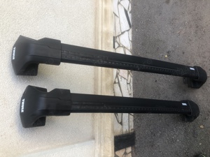 VW Golf 7  - traverse portbagaj plafon THULE, roti aliaj echipate 18 - imagine 3