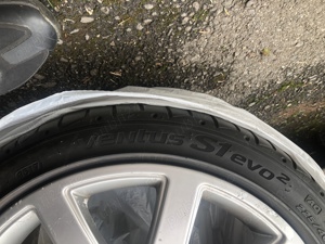 VW Golf 7  - traverse portbagaj plafon THULE, roti aliaj echipate 18 - imagine 5