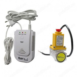 Detector gaz cu electrovalva 1 2 everline