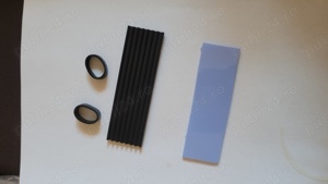 Radiator 3mm, pentru SSD M.2 NGFF 2280 PCI-E NVME SSD, Negru,nou