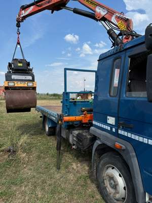 Volvo FL 6 platforma cu macara Hiab - imagine 3