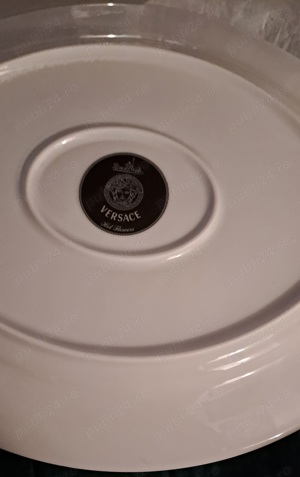 vand 2 platouri Versace pt peste - imagine 2