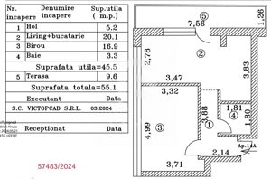 Apart 2 cam Titan Nicolae Grigorescu Bloc FINALIZAT 2023  - imagine 2