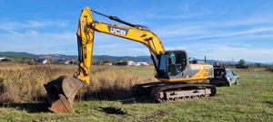 Excavator JCB + 3D Trimble - imagine 3