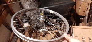 roata 20" cu butuc N3 si maneta