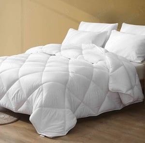 Pilota matlasata alba, antialergică 200x220 cm