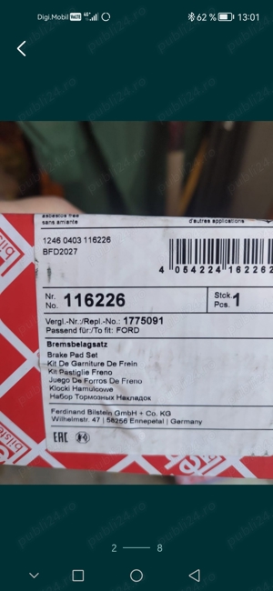 Discuri de frână ford kuga - imagine 8