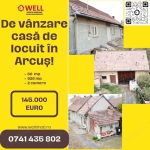 De vânzare casă de locuit în Arcuș!