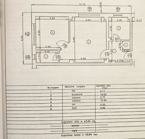 *PROPRIETAR*Ap. 2 camere*Et. P 4*Semidecom.*Ultracentral*Posta Mare* - imagine 10