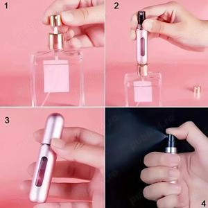 Spray cu apa lavanda si atomizor pulverizatot dezinfectant reancarcabil 150 ml alb transparent 100x3 - imagine 8