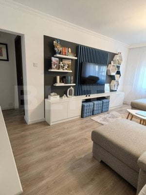 Apartament modern, complet echipat cu 3 camere, 70mp utili, Zona Obcini 