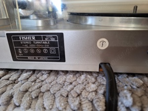 Pick-up FISHER Direct Drive DC Servo Automatic Japan HiFi - imagine 8