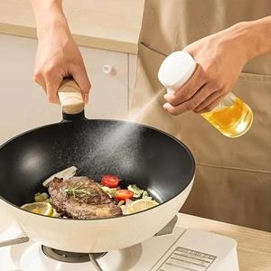 Pulverizator de ulei multifuncțional și sticlă dozatoare 20x6cm 200ml. Polipropilenă Sticlă de pulve - imagine 2