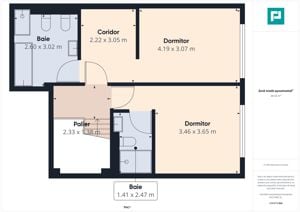 Apartament deosebit 4 camere în bloc boutique zona Erou Iancu Nicolae - imagine 18