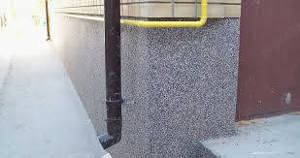 Tencuiala soclu, mozaic, mozaicată 