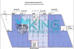 Spațiu Comercial - Mezanin | Mihai Bravu | 300-540mp/spațiu | Bloc nou | Parcări - imagine 2