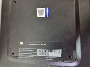Calculator HP EliteDesk 800 G3 MiniPC - imagine 3