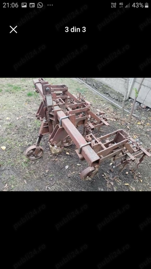 Prășitoare 3 rânduri de vânzare