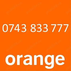 Numar vip gold Orange