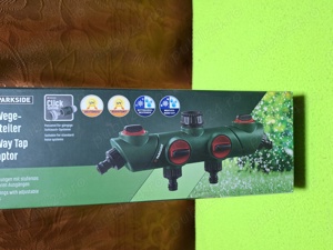 Dispersor in 4 canale - robinet pentru gradina