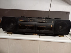 YOKO RADIOCASETOFON EXTRA BASS HIGH SPEED DUBBING CONTINUOUS PLAY  - imagine 2