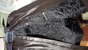 Haină piele toamnă bărbați  - imagine 4