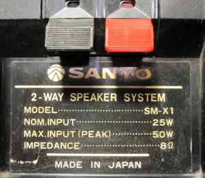 Vand miniamplificator+deck+boxe SANYO - imagine 7