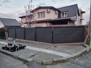 Gard metalic jaluzea | Suruburi ascunse | Timisoara | Model 2025 | 
