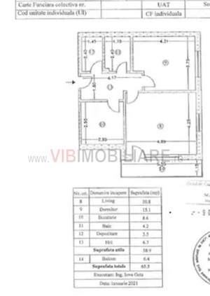 Sisesti, 2 Cocosi, 2 camere mobilat lux langa Metrou Straulesti - imagine 11