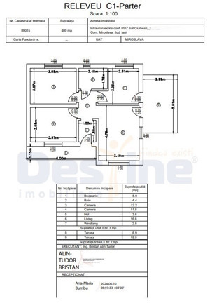 Casă individuală 3 camere decomandat 82 MP Utili 400MP Teren-Ciurbești - imagine 18