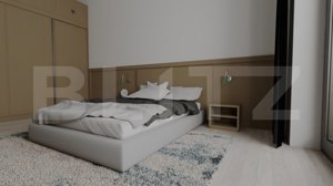 Apartament Nou, 61 mp utili, 2 camere decomandat Bloc Rezidential Nou - imagine 7